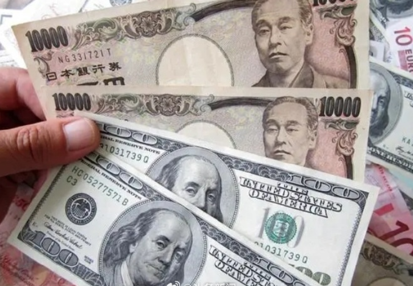 美元兑日元图片